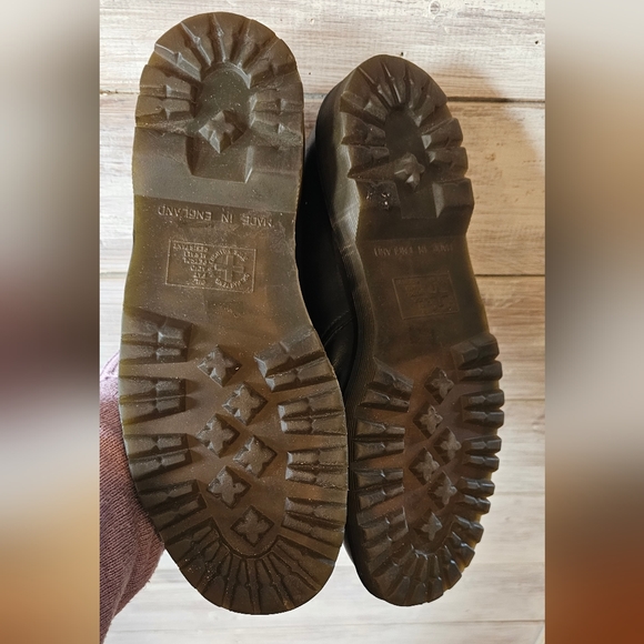 Dr. Martin's Black Leather Lace-Up Oxford Shoes Size 11 - Picture 11 of 16